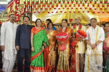 Celebs At Producer Ram Mohan Rao Daughter Wedding